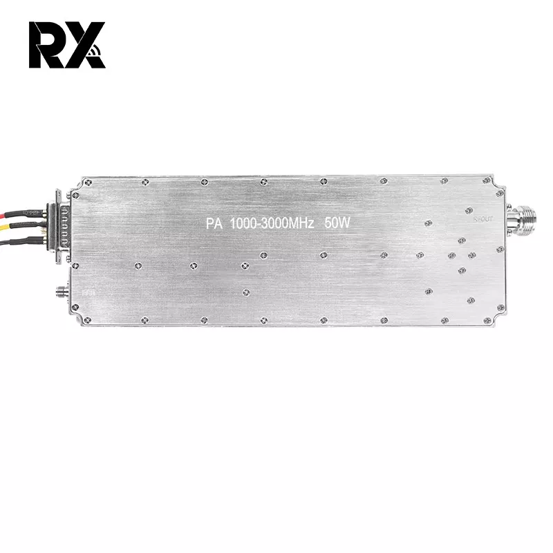 Tidak Ada Sumber Digital Modul Jammer Daya Amplifier 1000-3000MHz 50W