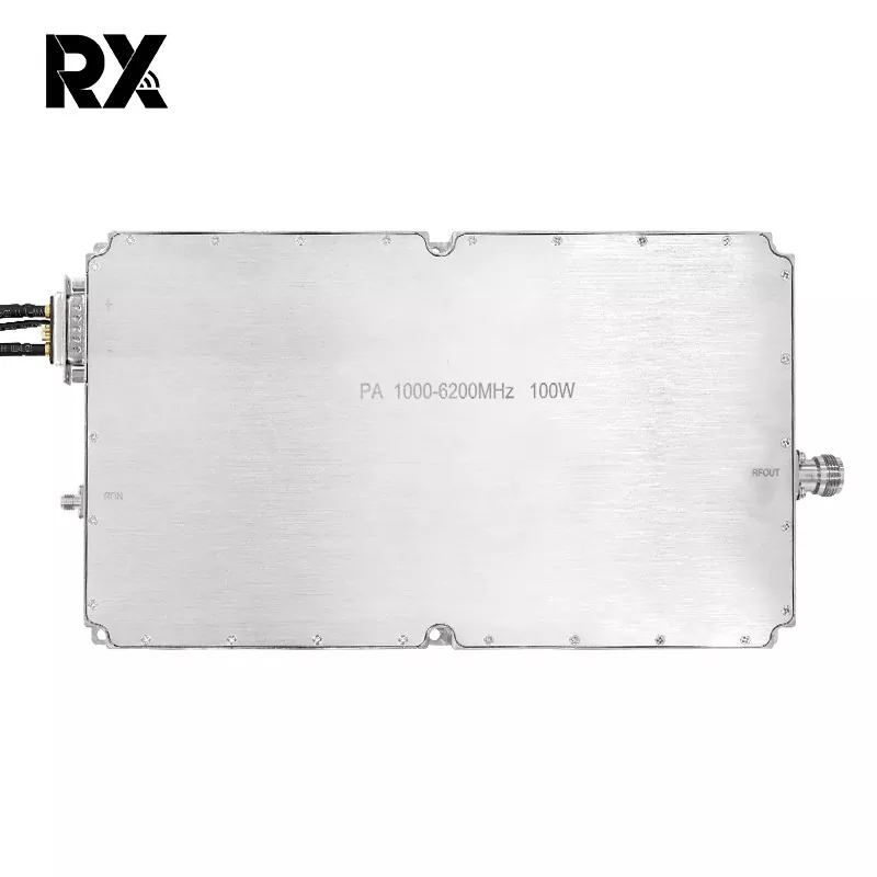Penguat Daya 100W Berdaya Tinggi Ultra-Wideband 1000-6000MHz